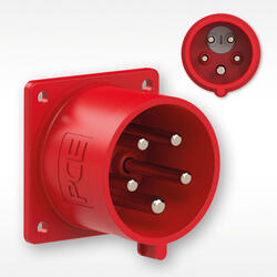 CEE-flanged plugs with phase inverter 16/32A