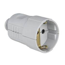 safety connector PP nat cent grey IP20