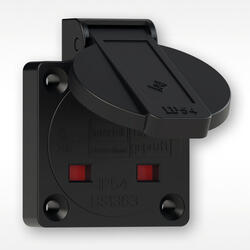 Safety sockets with earth contact international