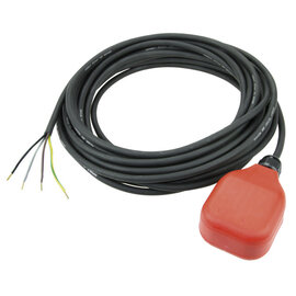 level switch red 20m cable 10(8)A 230V