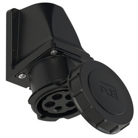 CEE-receptacle wall mount 30A 4P5W 5h IP67 UL