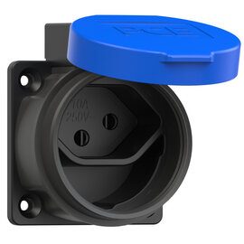 Safety socket swiss standard T13 10A IP55 (blue)