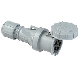 CEE-connector 63A 5p 1h IP67 pilot contact POWER TWIST