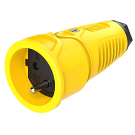 Taurus2 rubber safety connector fb SH IP20 (yellow/black)