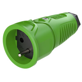 Taurus2 rubber safety connector fb IP20 (green/black)