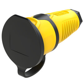 Taurus2 rubber safety connector cap fb SH IP54 (yellow/black)