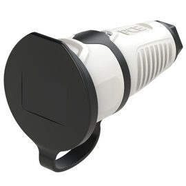 Taurus2 rubber safety connector cap fb IP54 (light grey/black)