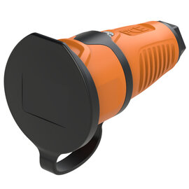 Taurus2 rubber safety connector cap fb SH IP54 (orange/black)