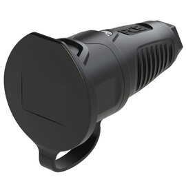 Taurus2 rubber safety connector cap fb IP54 (black)