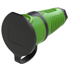 Taurus2 rubber safety connector cap fb IP54 (green/black)