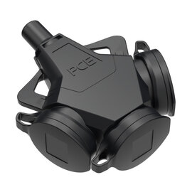3-way connector Taurus2 rubber cap with band fb SH IP54 black