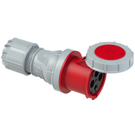 CEE-connector 125A 4p 6h IP67 pilot contact POWER TWIST
