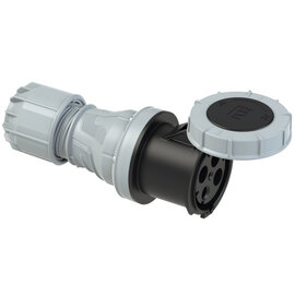 CEE-connector 125A 4p 7h IP67 pilot contact POWER TWIST