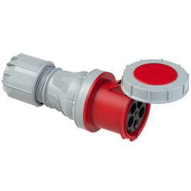 CEE-connector 125A 5p 6h IP67 pilot contact POWER TWIST