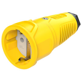 Taurus2 rubber safety connector nat IP20 (yellow/black)