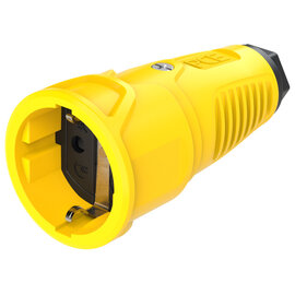 Taurus2 rubber safety connector nat SH IP20 (yellow/black)