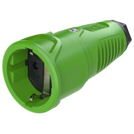 Taurus2 rubber safety connector nat SH IP20 (green/black)
