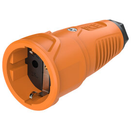 Taurus2 solid rubber safety connector nat IP20 (orange/black)