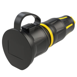 Safety connector cap nat LED IP54 yellow series TopTaurus2