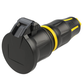 Safety connector lid nat SH LED IP54 yellow series TopTaurus2