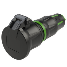 Safety connector lid nat SH LED IP54 green series TopTaurus2
