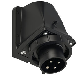 CEE-inlet wall mount 20A 3P4W 5h IP67 UL
