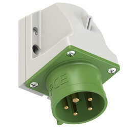 CEE-wall mounted plug 16A 5p 2h IP44