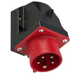 CEE-inlet wall mount 20A 4P5W 7h IP44 UL