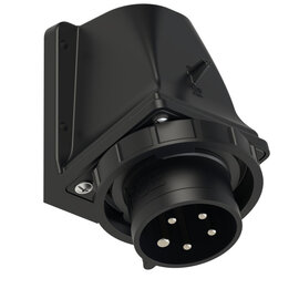 CEE-inlet wall mount 20A 4P5W 5h IP67 UL