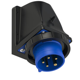 CEE-inlet wall mount 20A 4P5W 9h IP67 UL