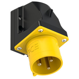 CEE-inlet wall mount 30A 2P3W 4h IP44 UL