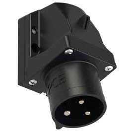 CEE-inlet wall mount 30A 2P3W 5h IP44 UL