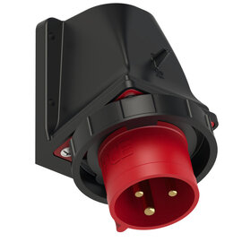 CEE-inlet wall mount 30A 2P3W 7h IP67 UL