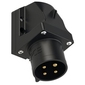 CEE-inlet wall mount 30A 3P4W 12h IP44 UL