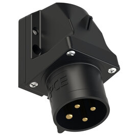 CEE-inlet wall mount 30A 3P4W 5h IP44 UL