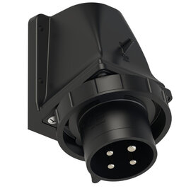 CEE-inlet wall mount 30A 3P4W 12h IP67 UL