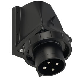 CEE-inlet wall mount 30A 3P4W 5h IP67 UL