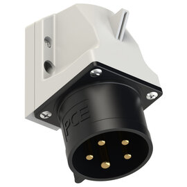 CEE-wall mounted plug 32A 5p 7h IP44