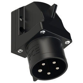 CEE-inlet wall mount 30A 4P5W 5h IP44 UL
