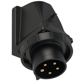 CEE-inlet wall mount 30A 4P5W 5h IP67 UL