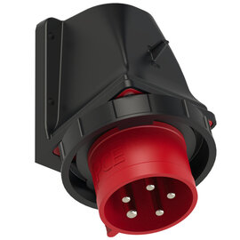 CEE-inlet wall mount 30A 4P5W 6h IP67 UL