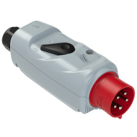 CEE-plug with switch (ON-OFF) +BA 32A 5p 6h IP44