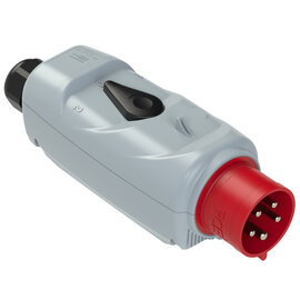 CEE-plug with switch (REVERSING)  32A 5p 6h IP44