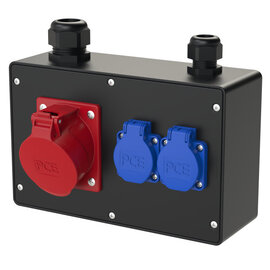 Distribution box rubber wall mounted TRAUNSEE IV 32/5 2xSSD M32/M25o VC5p/3pIP54