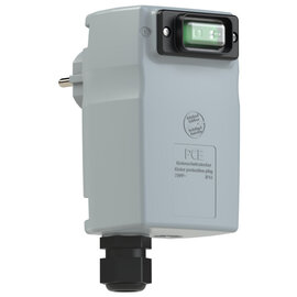 Motor protection plug (nat) 10A 230V IP44 (I-0) with capacitor 30μF