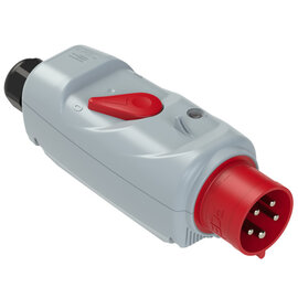 CEE-motor protection plug (PKZM0) +BA 32A 5p 6h (10-16A) IP44