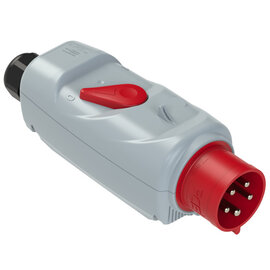 CEE-motor protection plug (PKZM0)  32A 5p 6h (6.3-10A) IP44