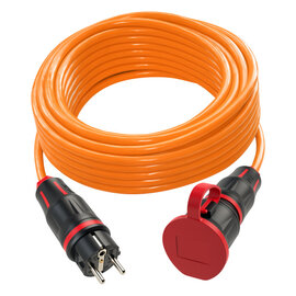 Extension cable 5m H07BQ-F 3G2,5 orange PUR SK-plug/connector
