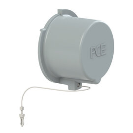 Wasserschutzkappe IP67 für CEE-Stecker 16A (3p) grau