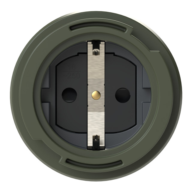 Safety sockets with earth contact series Nautilus IP68